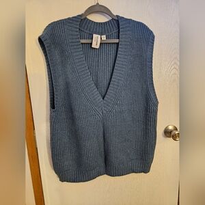 Blue Collusion Sweater Vest Womens Size 12